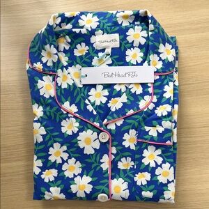 NWT Blue/Daisy BedHead Floral Pajama Set